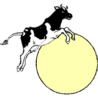 The Cow Jumped Over The Moon